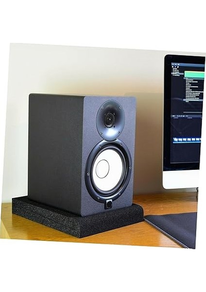 2 Adet Yüksek Yoğunluklu Hoparlör Izolasyon Pedleri Müzik Ekipmanı Için Darbe Sünger Matlar fırsatları