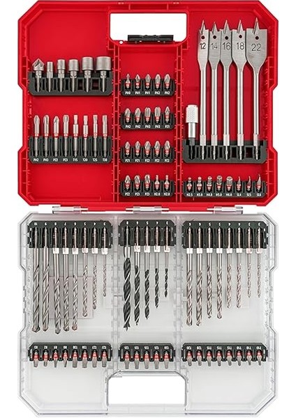 Xl-Case 95-Parça Matkap Uç Bits Seti (Uçlar, Çeşitli Matkap Uçları, Hızlı Değişim Uç Tutucu, Lokma Anahtarı, Havşa, Matkap Durdurucu, Pim Anahtarı, Saklama Kutusu Dahil) - 49108788 modelleri
