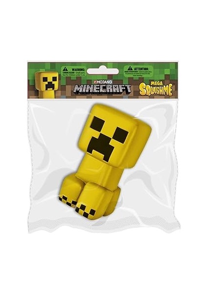 Toys Llc Sadece Oyuncaklar Minecraft Altın Creeper Mega Squishme fırsatları