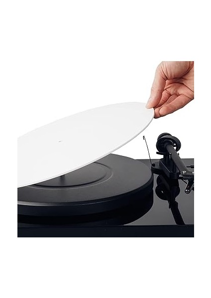 Standart 12 Döner Tabla Tabakları Için Akrilik Döner Tabla Matı, Akrilik Döner Tabla Için Slipmatlar - Statik ve Tozdan Kaynaklanan Gürültüyü ve Sesleri Azaltır, Plak Oynatıcı (1) indirimleri