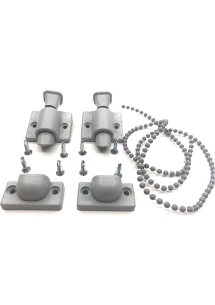 Cam Balkon Plastik Kilit Aparat Parça Set