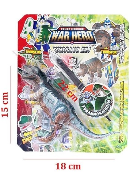 Oyuncak 01890 Robota Dönüşen Dinozor Timo fiyatları