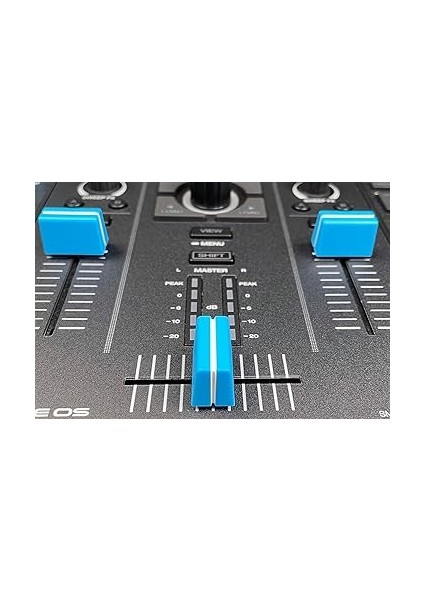 Techtools Chroma Caps Lite Pack (Blue) | Chroma Caps Lite Paketi: 6x Super Knobs, 3x Fader Pro, 1x Magvel Fader Pro modelleri