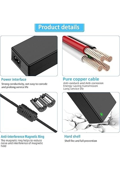 Samsung Monitör Için 14V Güç Kaynağı, 14V 3A 2.5A 2.14A 1.78A 42W Ac Dc Adaptör Samsung 15" 17" 18" 19" 20" 22" 23" 24" 27" Ekran Tft LED LCD Tv Monitör Için indirimleri