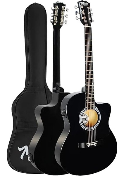 RG-560BK-AMP Siyah Amfili Elektro Akustik Gitar Full Set fiyatları