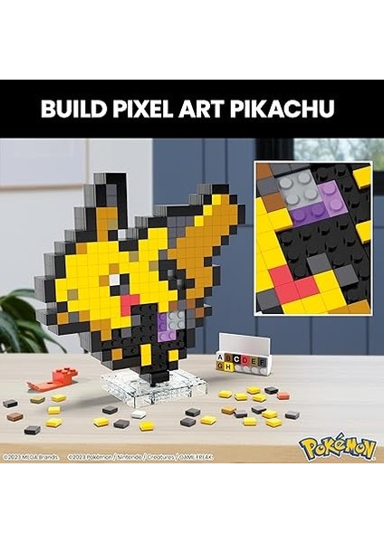 Pokémon Pikachu Pixel Sanatı modelleri