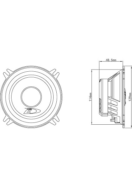 SXE-1350S 5-1/4" (13CM) Komponent 2-Yollu Hoparlör indirimleri