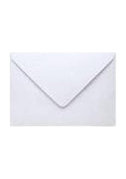 Zarf Asil Mektup Zarfı Ölçüleri 114X162 Beyaz 90 gr Silikonlu 500 Adet