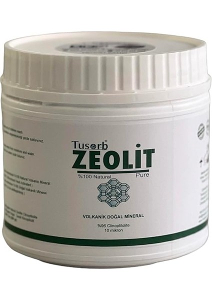 Zeolit/klinoptilolit Aktif Ultra Mikronize 10 Mikron Toz 300GR fiyatları