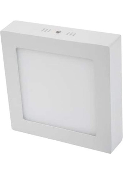 18W Kare Sıva Üstü LED Panel Armatür - Beyaz Işık CT-5234 Plastik Kasa