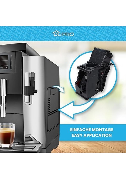 Demleme Grubu, Demleme Ünitesi, Siyah, Siemens Bosch 11014117 11009614 Eq5 Eq6 Eq7 Eq8 Kahve Makinesi Için Uygun fırsatları