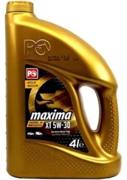Ofisi Maxima Xt 5W-30 4 Lt Motor Yağı