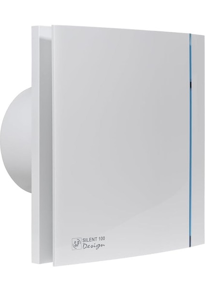 S&amp;p SILENT-100 Cz Design Sessiz Banyo Fanı