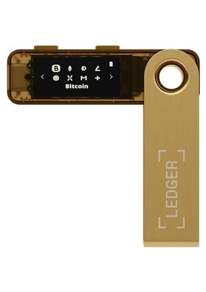 Nano S Plus Altın Kripto Donanım Cüzdanı fiyatları