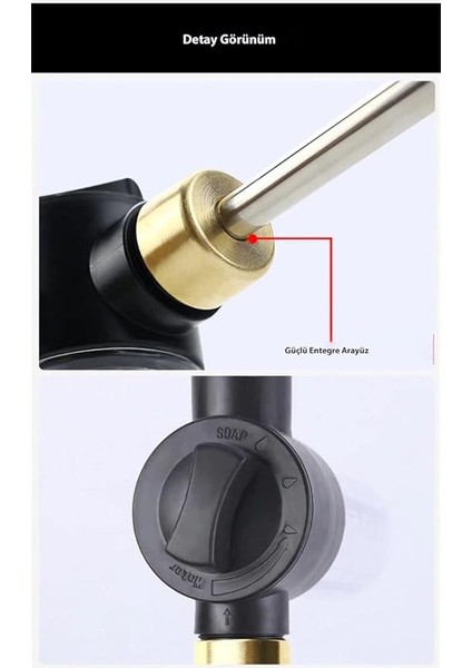 Basınçlı Su Köpük Tabancası Bahçe Sulama Araba Yıkama Sksutbncası fiyatları