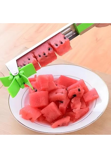 Pratik Paslanmaz Çelik Karpuz Dilimleyici | Ergonomik ve Güvenli Meyve Kesici modelleri
