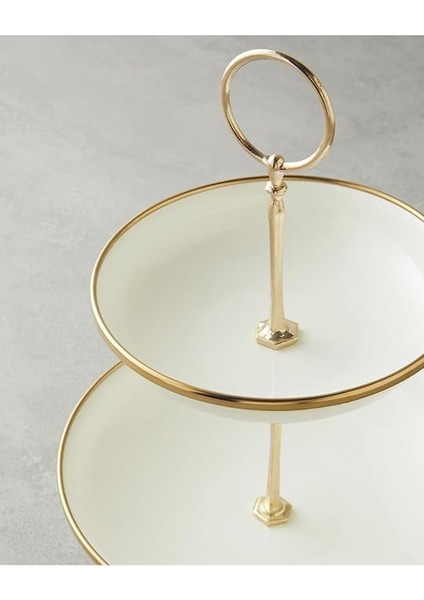 Home Petite Emaye Katlı Servis 14X16 cm Krem fiyatları