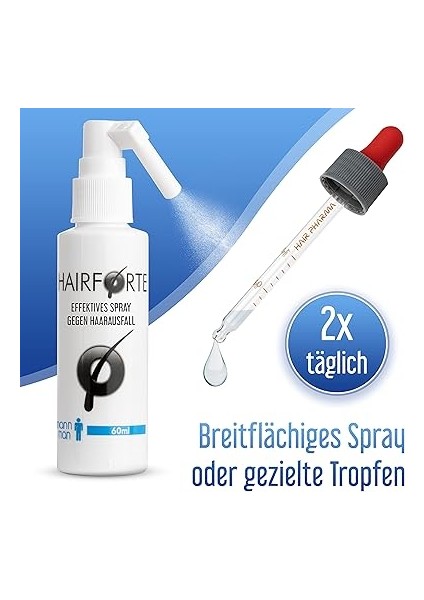 Hair Forte Erkek Saç Dökülmesi Engelleyici Sprey 60 ml fırsatları