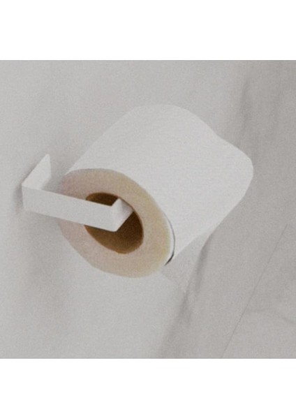 Metal Beyaz Yapışkanlı Tuvalet Kağıtlık, Yapışkanlı Wc Kağıtlık, Tuvalet Kağıdı Askısı 3m Yapışkanlı Tasarım indirimleri