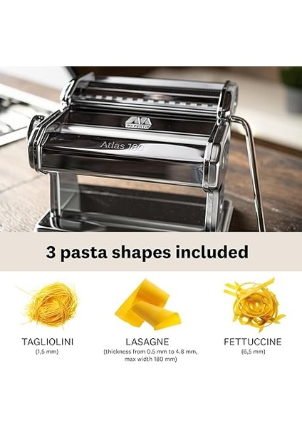 Atlas 180 Makarna Makinesi 1,5 mm modelleri