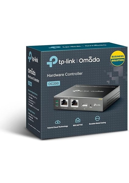 OC200 Omada Hybrid Poe Donanım Kontrol Cihazı, Eap Serisi Için, Otomatik Yedekleme, Bulut Hizmeti, Mobil Uygulama, Tak ve Çalıştır, Metal Gövde, Gri Metalik fırsatları