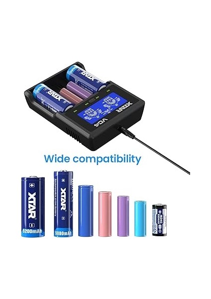 Vc4 Li-Ion/ni-Mh Pil Şarj Cihazı fırsatları