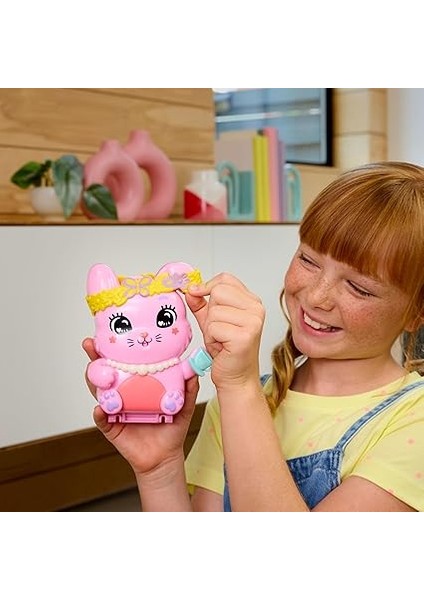Pocket™ Tavşancığın Çay Partisi Mini Oyun Seti Polly Pocket Tavşancığın Çay Partisi Mini Oyun Seti, 1 Mikro Bebek ve Evcil Tavşanlar, Stil Aksesuarlarının Yer Aldığı Seyahat Oyuncağı JCR40 fiyatları