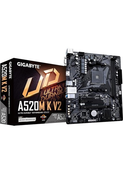 Anakart Amd Am4 Matx A520M K V2 1.0