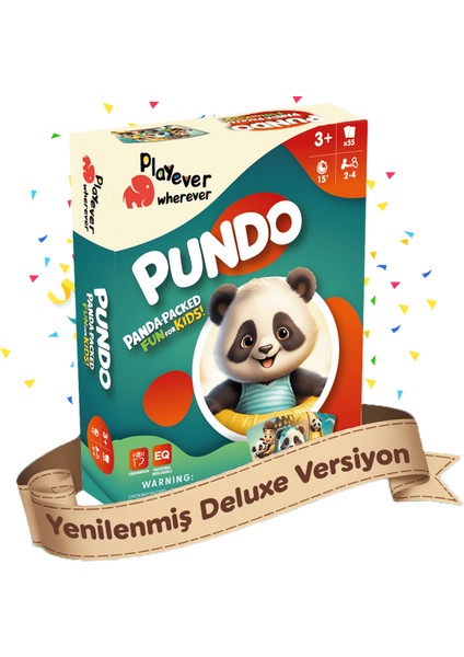 Pundo Deluxe, Duygusal Zekayı Geliştiren Kart Oyunu (3-5 Yaş)