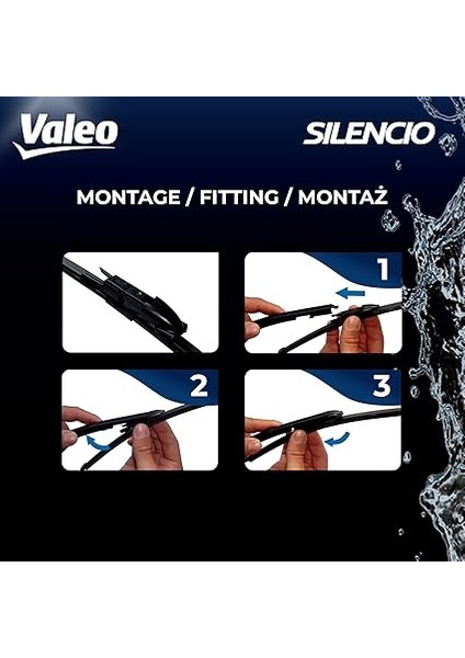 Silencio Rear Arka Silecek Fiat Doblo (2010-2023), Porsche Panamera (2010-2013) (2013-2016), Macan (2015 ve Sonrası) (400 Mm) 574584 fırsatları