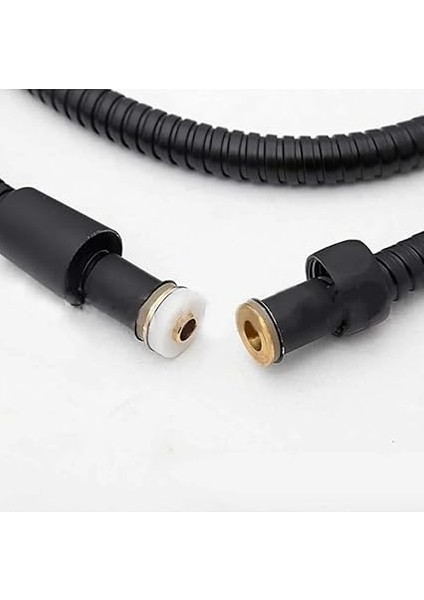 Örgülü Duş Hortumu Spiral Shower Hose, Siyah,duş Hortumu fırsatları