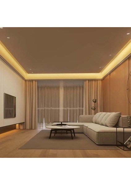 LED 4040 Yeni Nesil 20 Metre Şerit + 12V 25 300 Watt Trafo Oturma Odası, Yatak Odası ve Mutfak Için Gizli Aydınlatma (Günışığı) fırsatları
