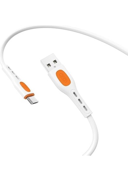 Simple Is Beauty Hızlı Şarj Kablosu NB280, 3A Max, Pvc, 1 Metre Uzunluk, Veri Transfer Kablosu, Dayanıklı Tasarım (Usb-A Micro Usb)