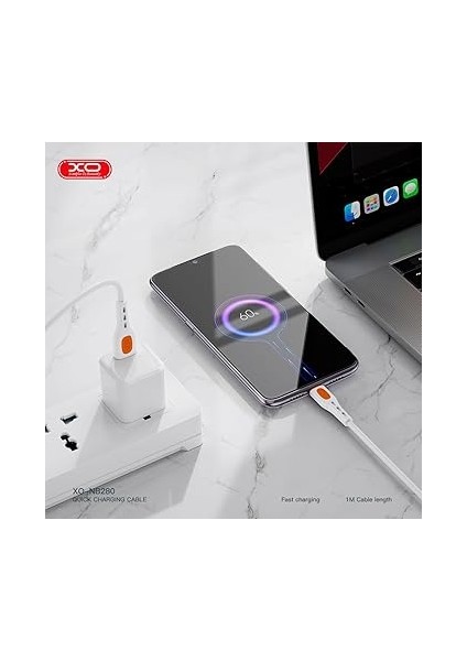 Simple Is Beauty Hızlı Şarj Kablosu NB280, 3A Max, Pvc, 1 Metre Uzunluk, Veri Transfer Kablosu, Dayanıklı Tasarım (Usb-A Micro Usb) fiyatları