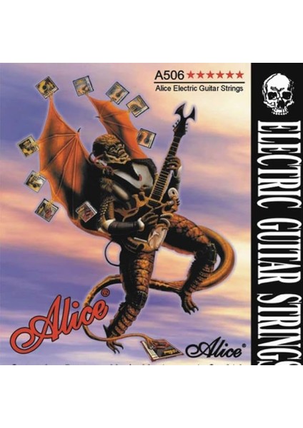 A-506SL - Elektro Gitar Teli - Light