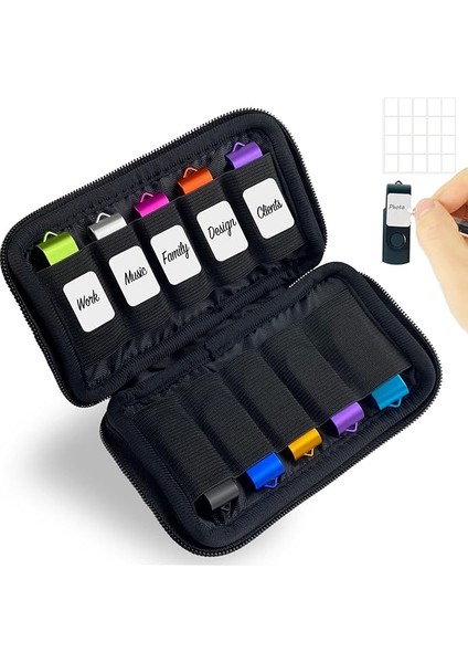 Saklama Çantası Saklama Çantası, USB Bellekler Için, Çanta, Düzenleyici, Elektronik Aksesuarlar, Bellek, USB Flash Sürücü/bellek Için