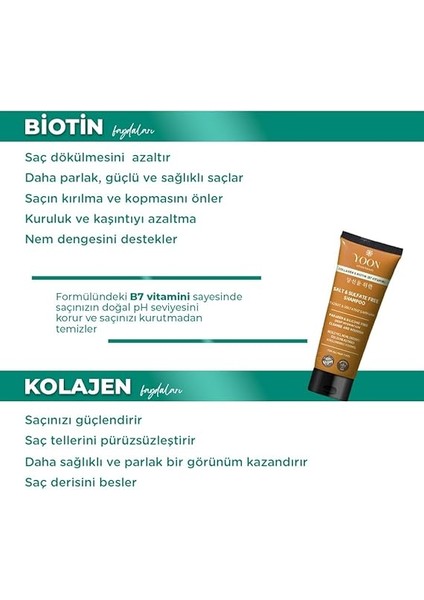 2'li Vegan Tuzsuz Şampuan &amp; Saç Bakım Maskesi 250ML, Hyaluronik Asit, Keratin, Kolajen ve Biotin Içerikli Besleyici, Onarıcı 2'li Saç Bakım Seti fiyatları