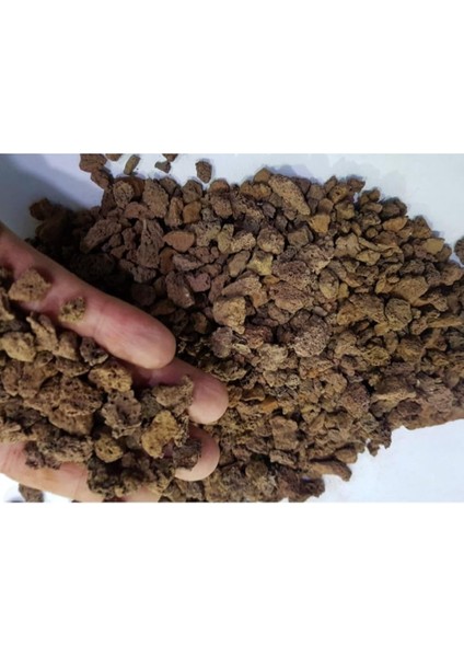 Pomza 5 Litre 5-10 mm Kırmızı Pomza Taşı Lav Taşı Volkanik Ponza modelleri