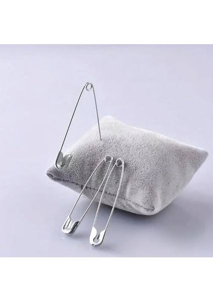 48 Adet Çengelli Iğne Seti 2,5-3,5-4cm Küçük Orta Büyük Boy Gümüş fiyatları