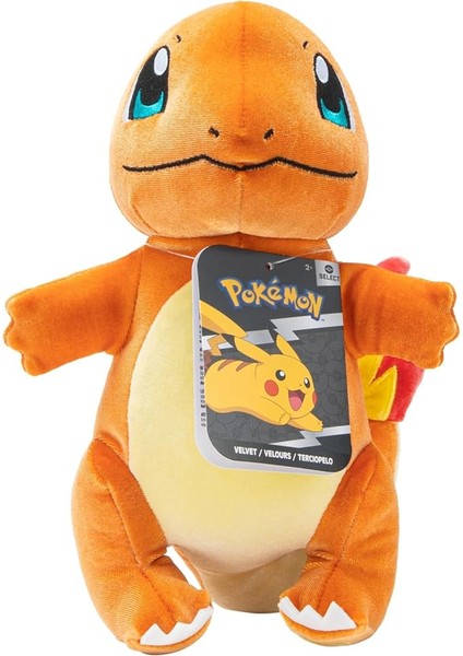 Select Pelüş Figür 20 cm Parlak Kadife Seri - Charmander