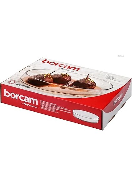 H&amp;h Borcam Oval Tepsi - Tekli - 2400CC indirimleri