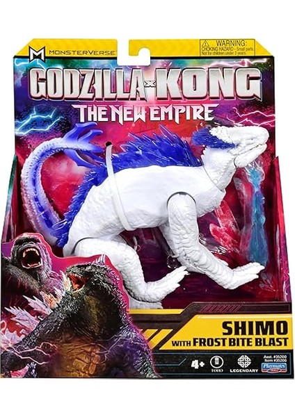 x Kong Aksiyon Figürü 15 cm Shimo With Frost Bite Blast fırsatları