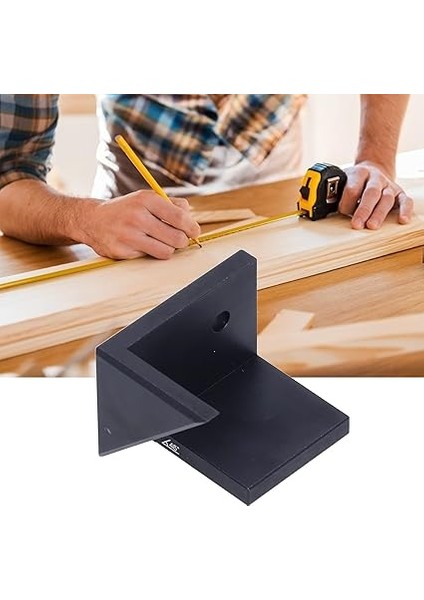 Alüminyum Alaşım Yazı, Ağaç Işleme Ölçüm Yardımı Köşe Kelepçeleri Ağaç Işleme Için 45° Açı Işaretleyici Ağaç Işleme Kelepçeleri Baba/baba Için Dıy Handyman Için indirimleri