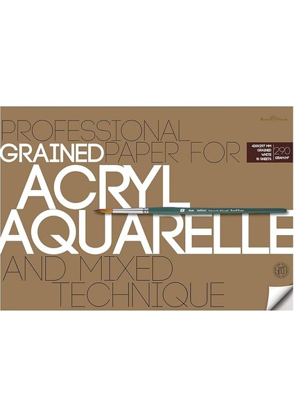 Visconti Suluboya ve Akrilik Resim Kağıdı, Dosyalı. (Millimeters, 420X297)