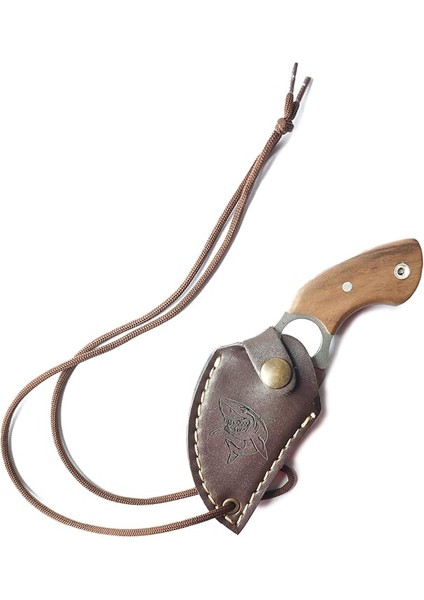 Badger Eye Of Skadi Taktik Kolye Bıçak 14,5 Cm, Köpekbalığı Desenli Kılıf, Dayanıklı Kamp Ekipmanları, Kamp Aksesuarları modelleri