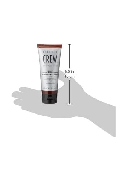 Crew 2in1 Skin Moisturizer &amp; Beard Conditioner Cilt Nemnlendirici ve Sakal Kremi 100ML fırsatları