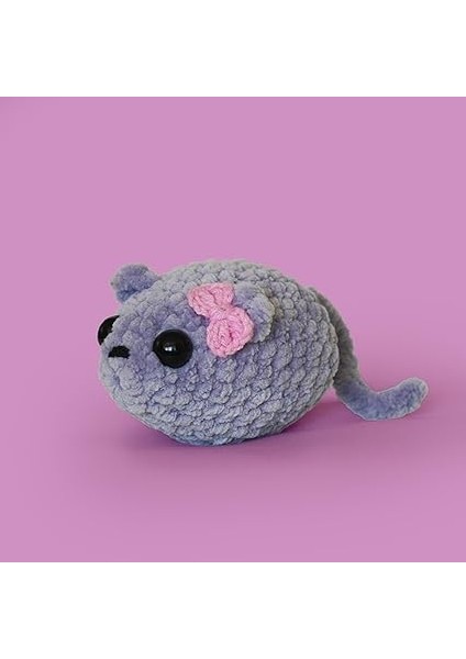 Hamster Amigurumi Tığ Kiti Örgü Seti modelleri