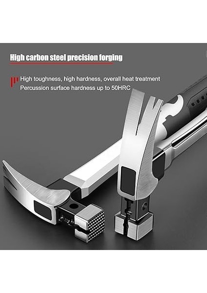 Ağır Iş Pençe Çekiç Manyetik Otomatik Çelik Tırnak Çekiç Ağaç Işleme Çarpıcı Aletler modelleri