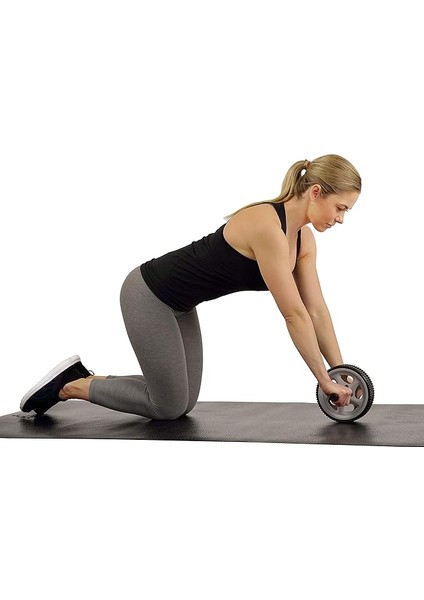 Health &amp; Fitness Dirsek Destekli Bel Eğitmeni Ab Rulo, Antrenman Tekerlekleri, Ev Spor Salonu Için Katlanabilir, Karın Egzersizleri, Çekirdek Gücü, Glute Antrenörü, Crunch Egzersizleri, Egzersiz