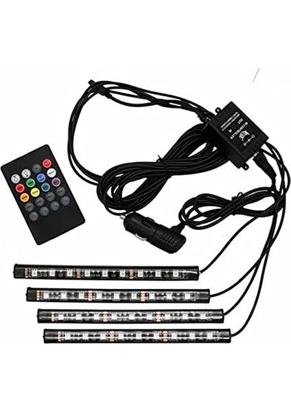 Ayakaltı LED Rgb Müziğe Duyarlı Iç Aydinlatma